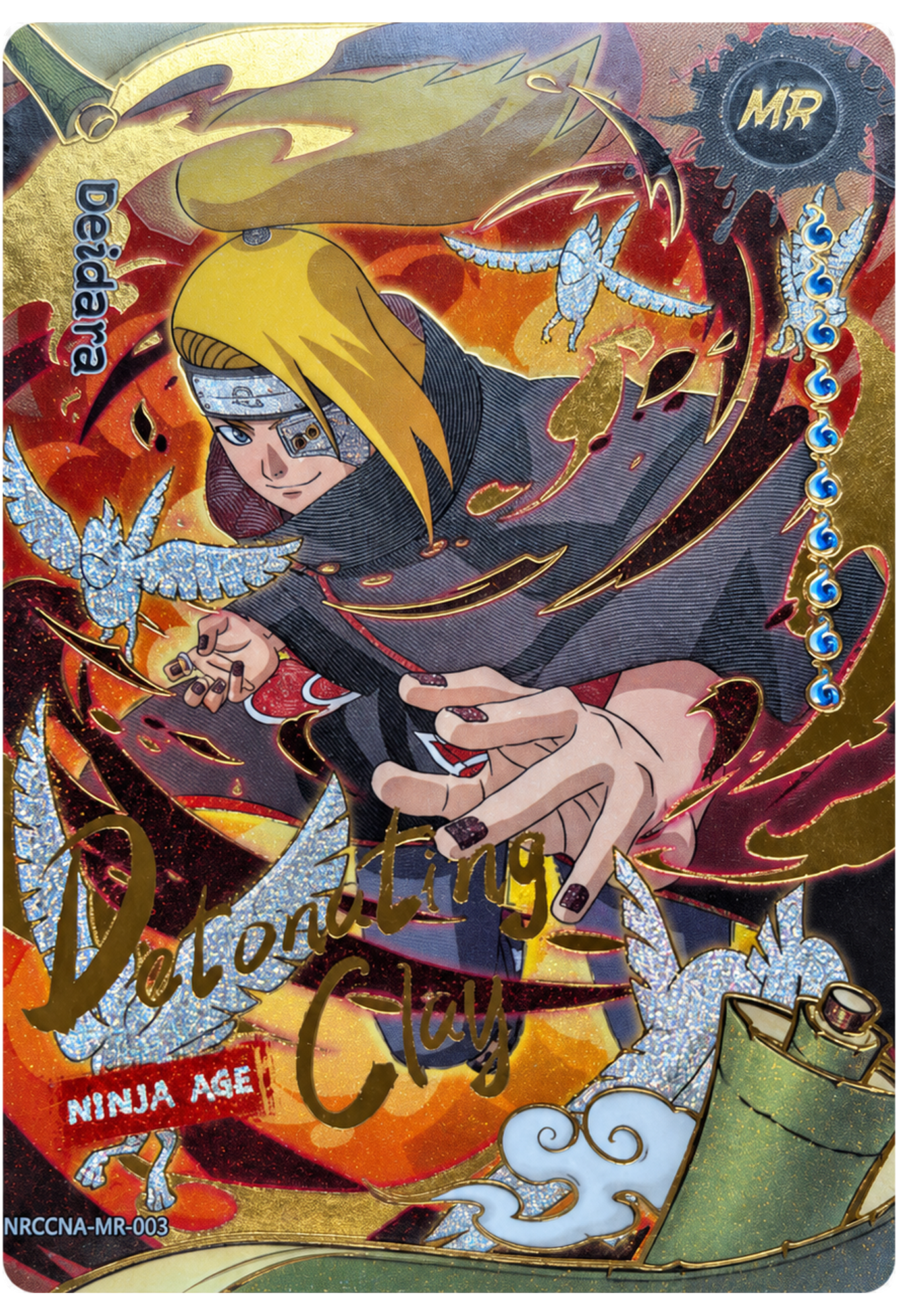 Deidara MR-003 collectible card artwork